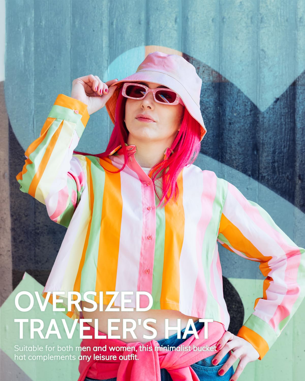 Feng Shui， Chapeaux de Soleil Seau L/XL/XX-Large, Grands Chapeaux de pêche réversibles, Chapeau de pêcheur Double Face avec Protection UV pour Le Golf et la randonnée en Plein air