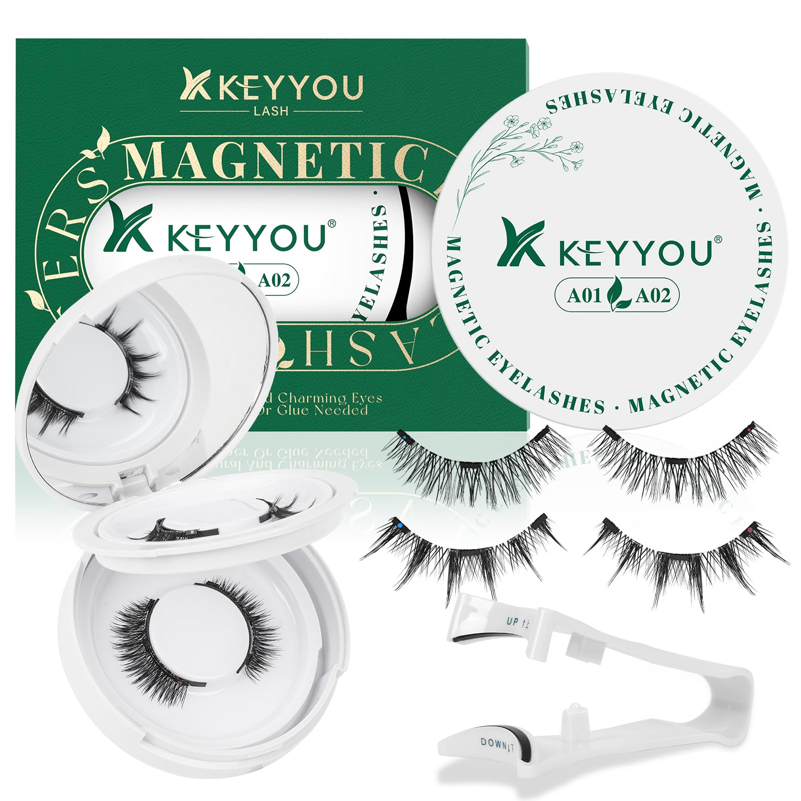 KEYYOU Daily Magnetic 2-Pair