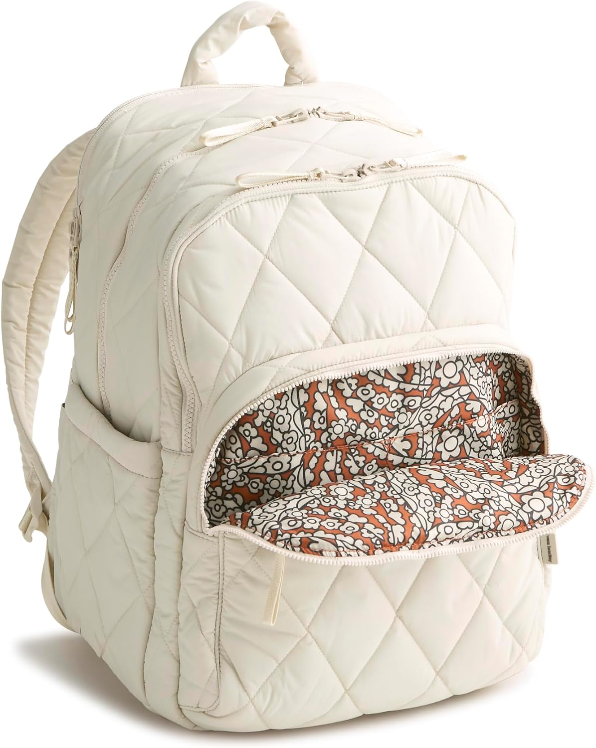Vera Bradley Women's Featherweight XL Bancroft Backpack – Pumice Stone, 38L