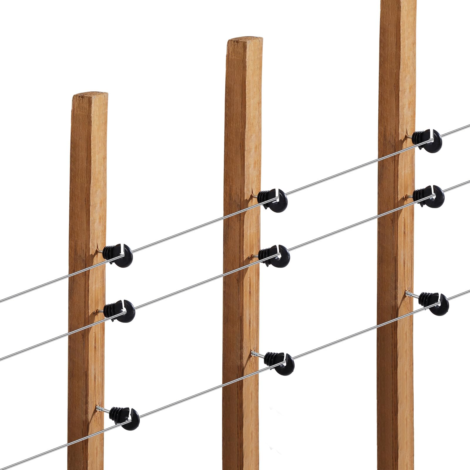 VEVOR Filo di Alluminio Calibro 16 per Recinzioni Elettriche, Filo Elettrico Portatile 500 m, Lega Alluminio 1,6 mm Diametro per Maggiore Conduttività e Resistenza alla Ruggine, per Cavalli, Bestiame