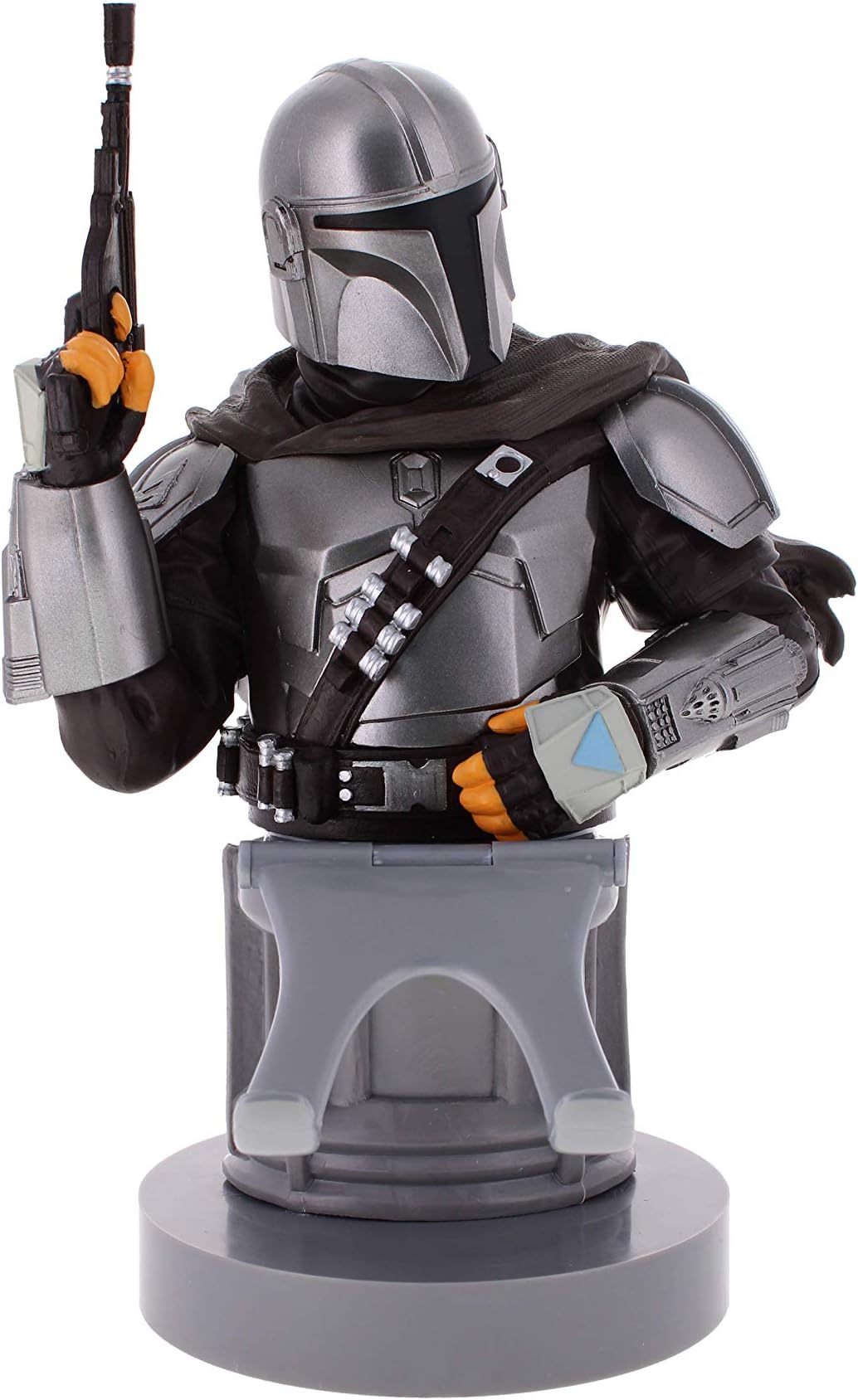 Cableguys Star Wars The Mandalorian Controller Holder & Phone Stand - Gaming Accessories for Room and Desk Setup, Holder Compatible with Xbox, PlayStation & Most Standard Game Controllers