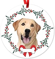 Vista 22 de Adorno personalizado de Border Collie para árbol de Navidad, regalos personalizados con nombre de mascota para amantes de los perros, decoración