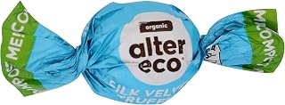 Silk Velvet Truffles | 39% Pure Dark Cocoa, Fair Trade, Organic, Non-GMO, Gluten Free Dark Chocolate Truffles (1 Count (Pack of 1))