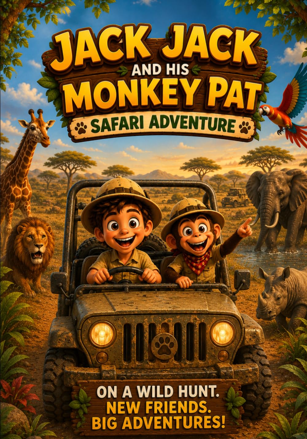 Jack Jack and His Monkey Pat: Safari Adventure