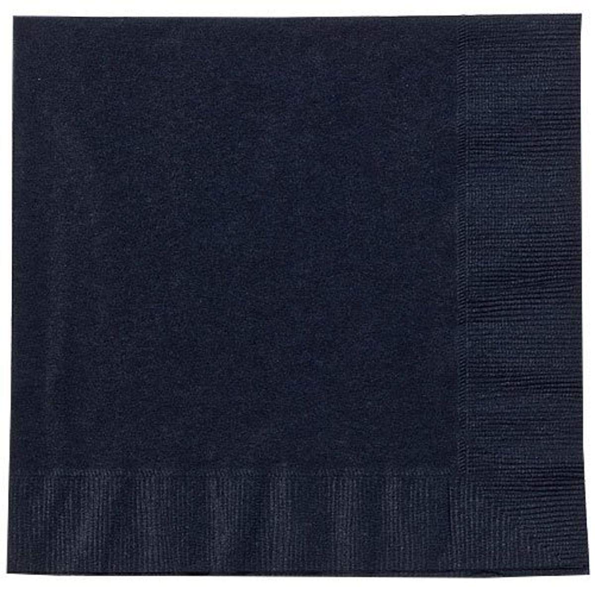 Party Dimensions 20 Count Luncheon Napkin, Black