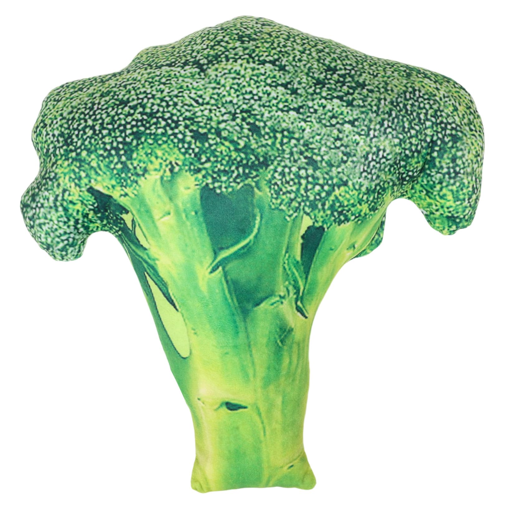 TOYANDONA Cuscino Vegetale a Forma di Broccoli Morbido e Realistico per Divano e Letto, Peluche Simpatica Decorazione per Casa, Sicuro per Bambini e Adulti, Resistente e Soffice