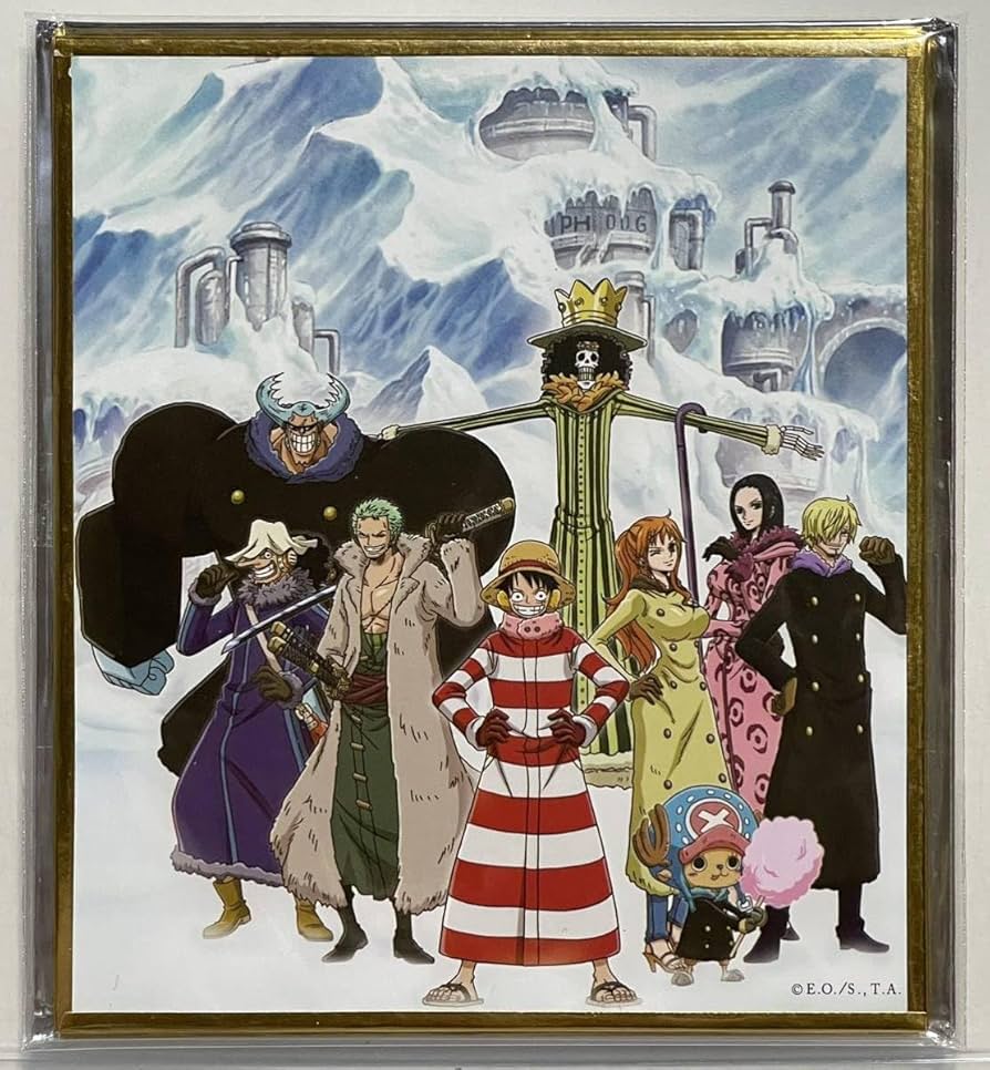 Amazon.co.jp: 台湾限定 ワンピース 20周年記念 色紙 パンクハザード