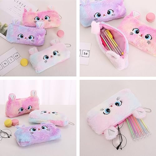 Miniatura 7 de Jcobvig Mochila Kawaii para niñas y niños, bonita mochila escolar para estudiantes con bolsa para bolígrafos, bolsa de viaje para laptop con diseño