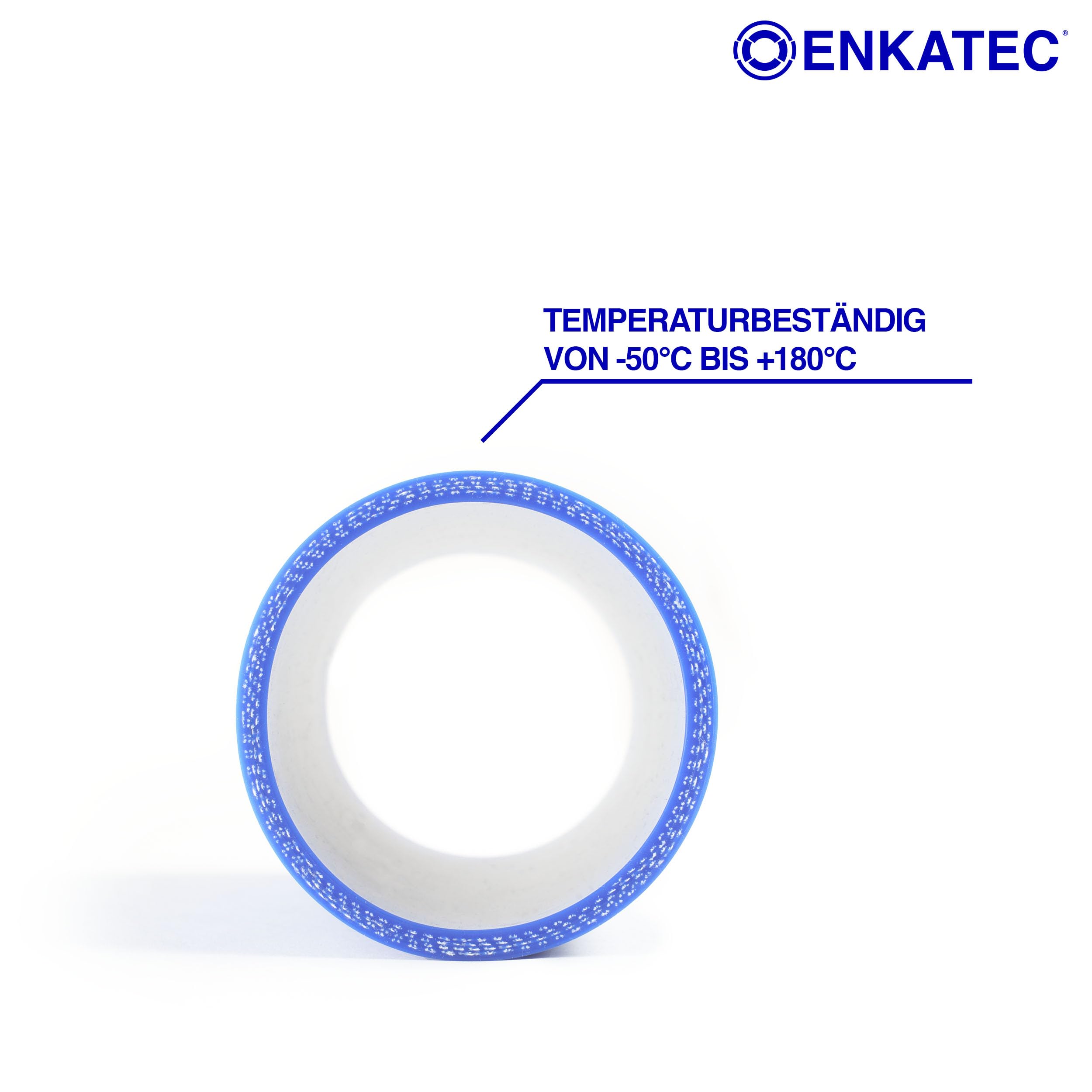 ENKATEC® - Tubo in silicone da 500 mm, tubo per aria di scarico turbo, per radiatore, refrigerante, tubo LLK per auto, universale, resistente al calore, ID 8-114 mm, dimensioni a scelta