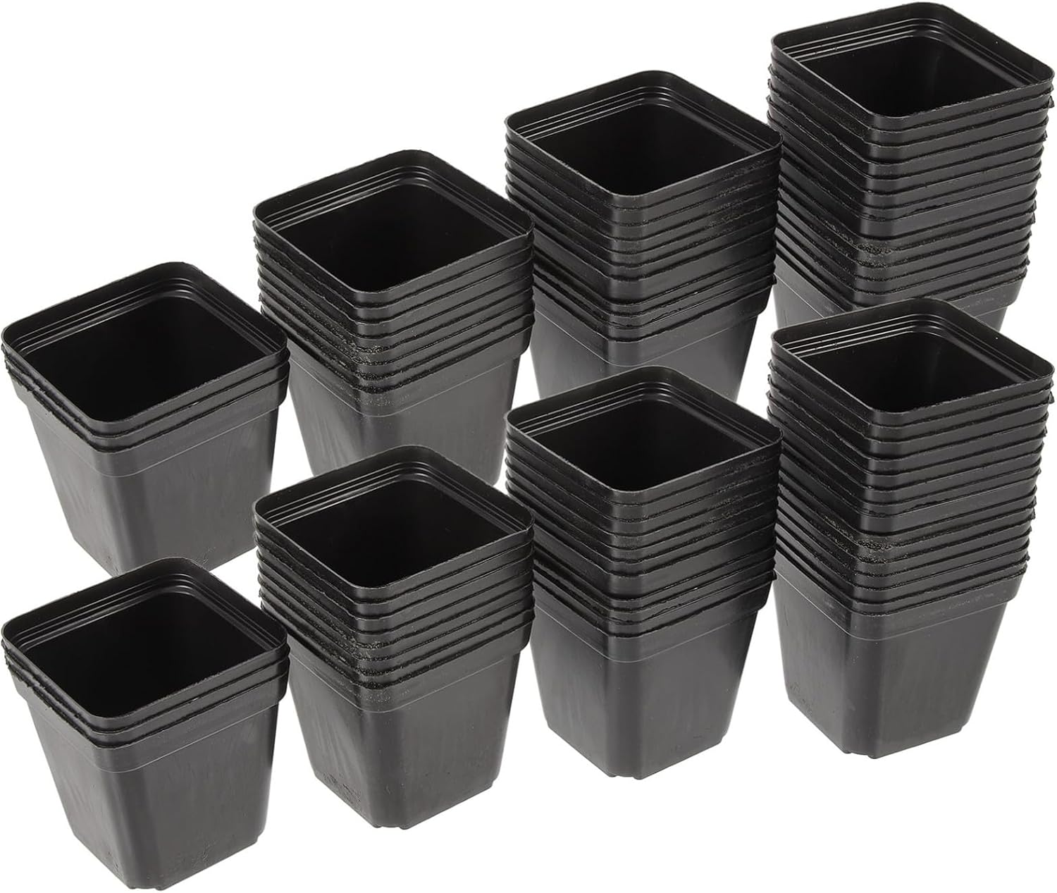 120pcs Drainage Germination Pots Durable Seedling Planters for Succulent Flower Planting Lightweight Nursery Pots for Home and Garden Use