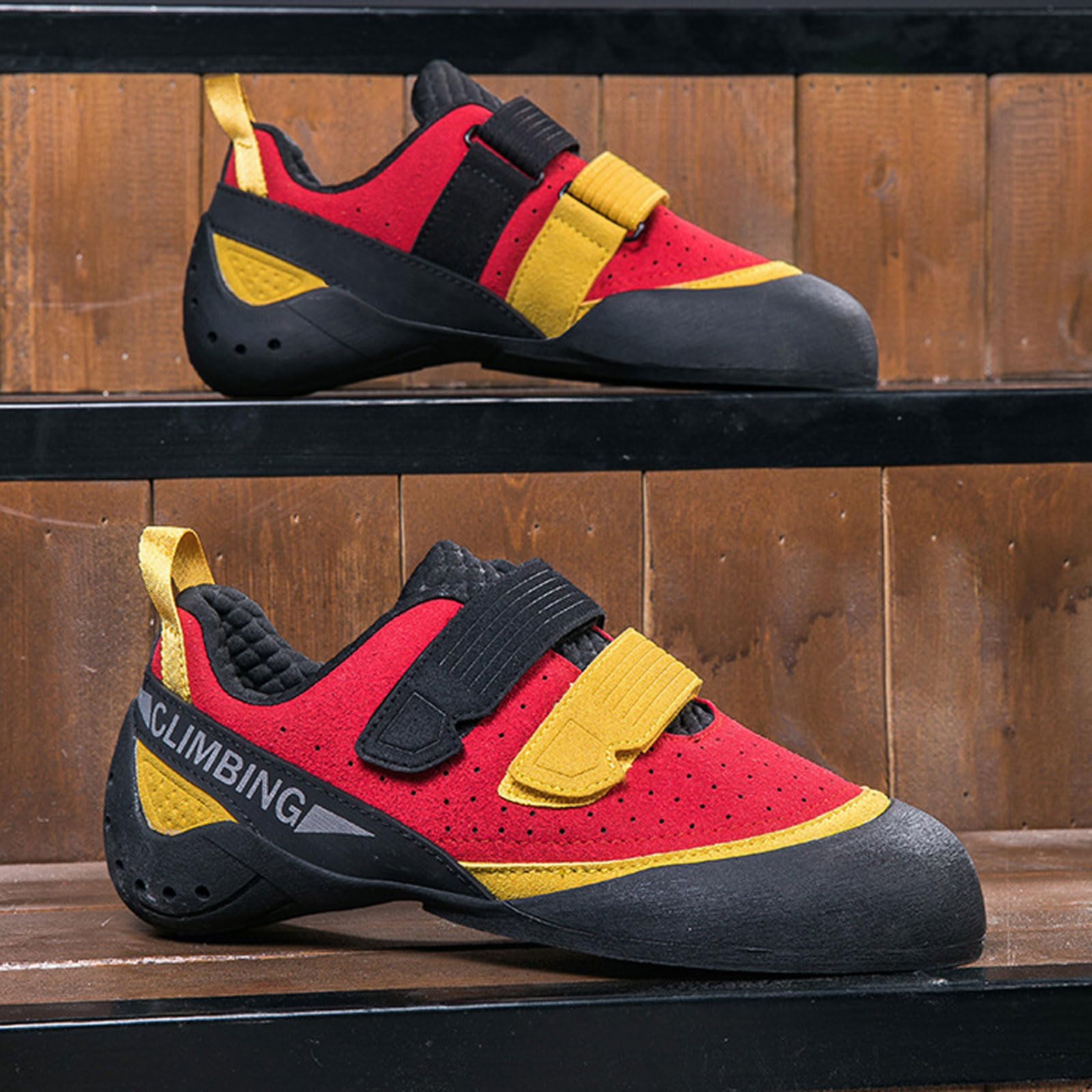 Zapatos De Escalada,Pies De Gato Escalada,Zapatos De Escalada Goma Antideslizante Hombre,Zapatillas De Escalada Mujer,Pies De Gato Transpirables,Ligeros,para Acampar Escalada
