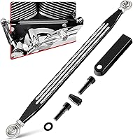 Vista 1 de Amazicha Varillaje de cambio negro compatible con Harley Davidson Softail Touring Road King Electra Glide Road Glide 1980-2024
