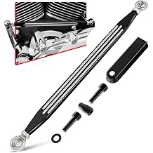 Amazicha Black Shift Linkage Compatible for Harley Davidson Softail Touring Road King Electra Glide Road Glide 1980-2024