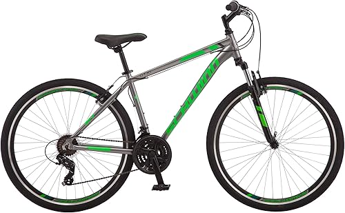 Miniatura 7 de Schwinn GTX Comfort - Bicicleta híbrida para adultos, para hombres y mujeres, bicicleta deportiva doble, ruedas de 700c, marco de aluminio ligero