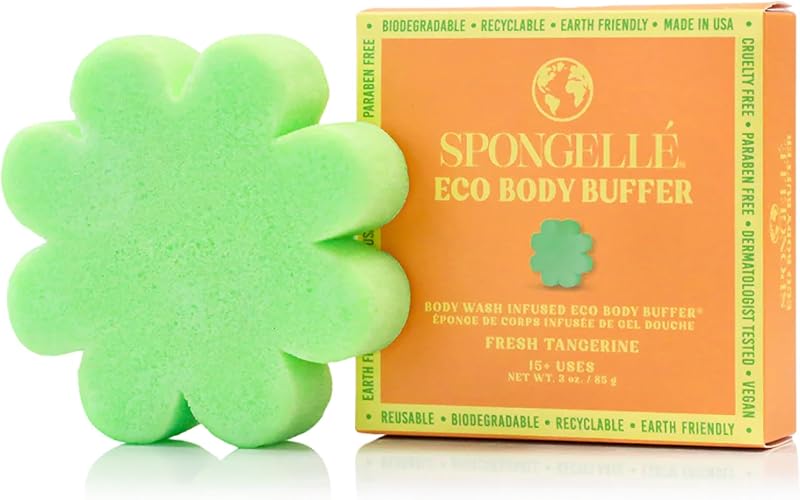 SPONGELLÉ Bucha corporal Fresh Tangerine Eco Collection com fragrância de tangerina