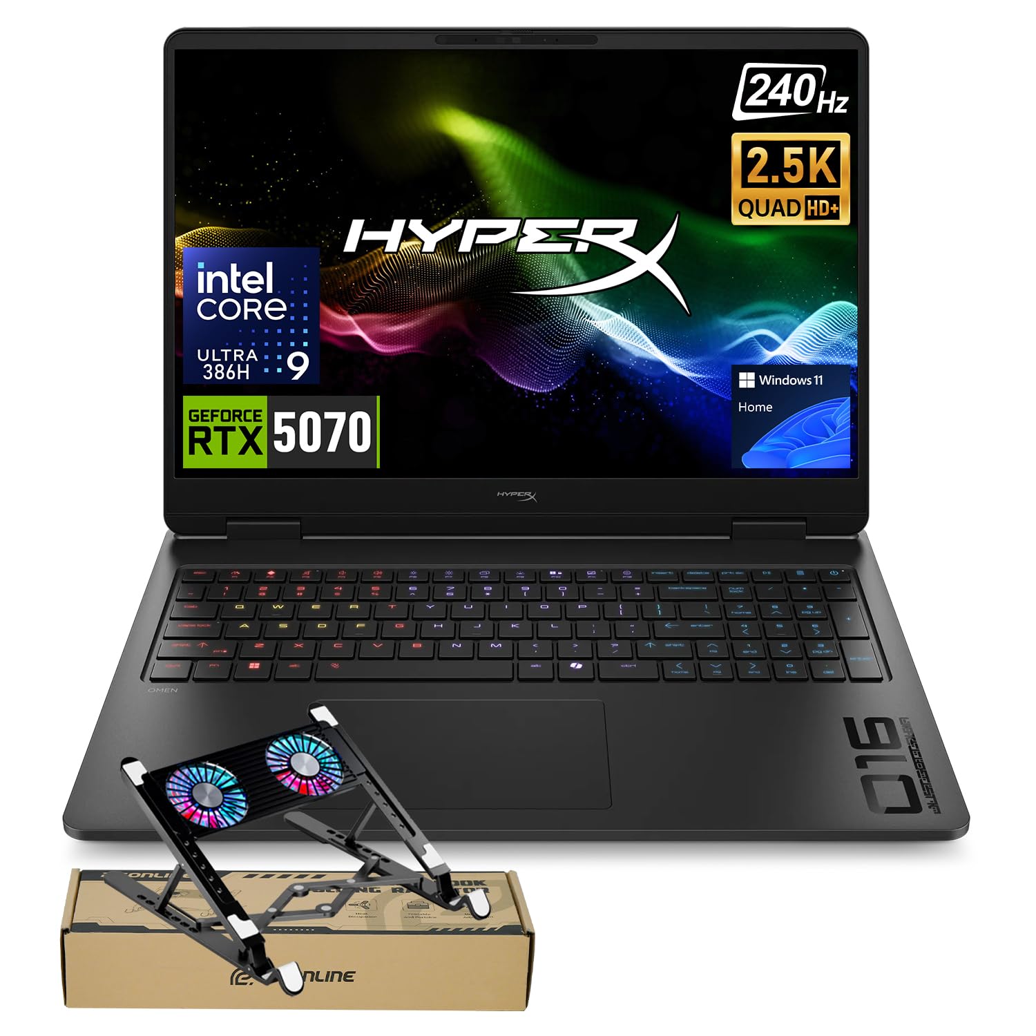 HP HyperX Omen Intel Core Ultra 9 386H 5070 32GB DDR5+2TB Gaming Laptop