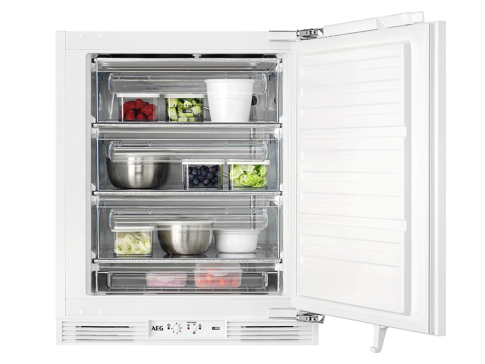 AEG OAB6I82EF zamrażarka podszafkowa / 820 mm / 95 l/alarm temperaturowy/drzwi stałe/E