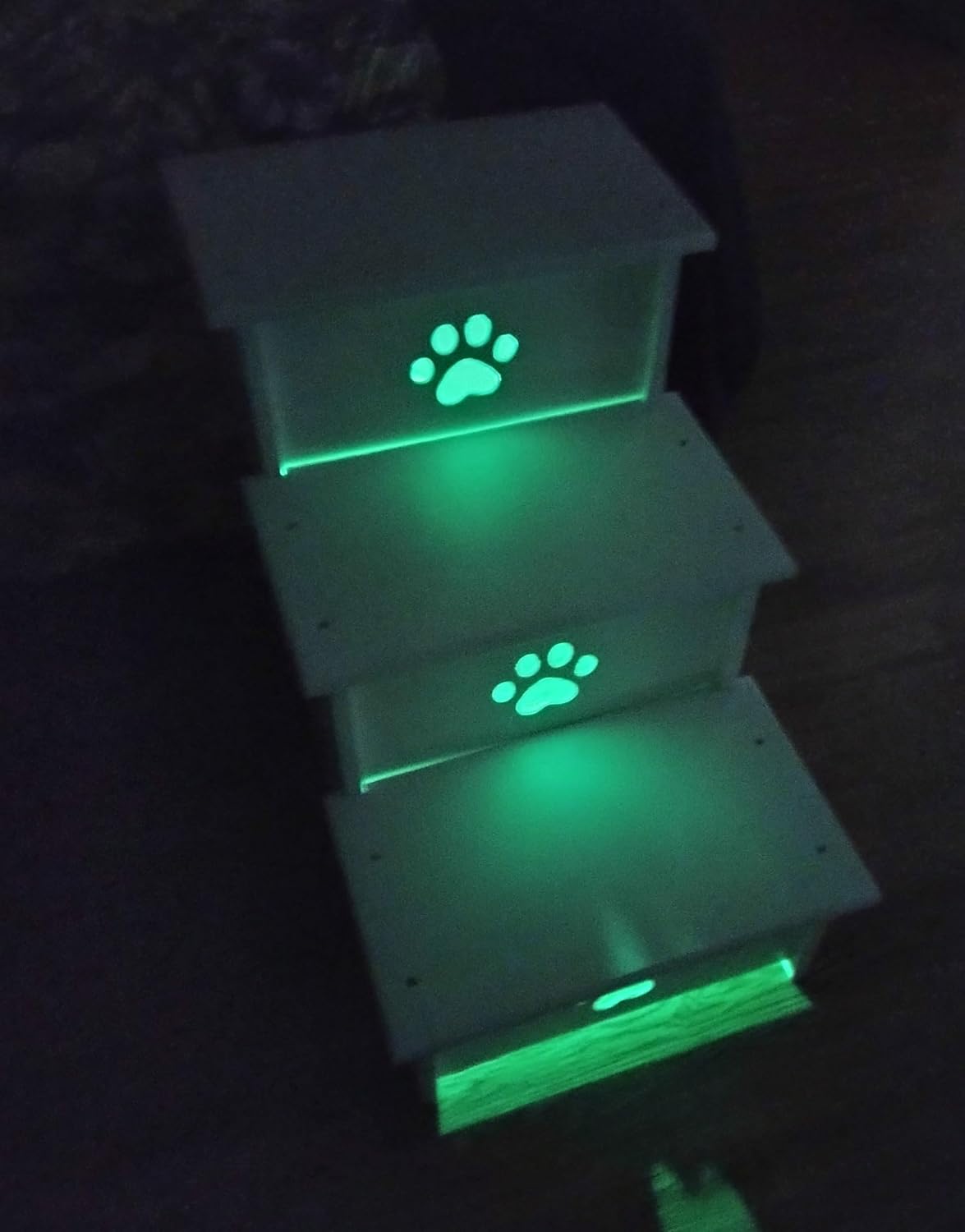 Pet Stairs with Lights inside great for all size pets