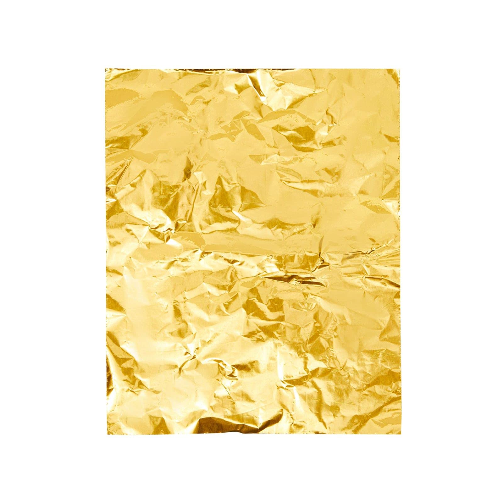 Juvale 100 Sheets Gold Foil Candy Wrappers for Treats, Wrapping Chocolate Bars (6 x 7.5 in) Buy