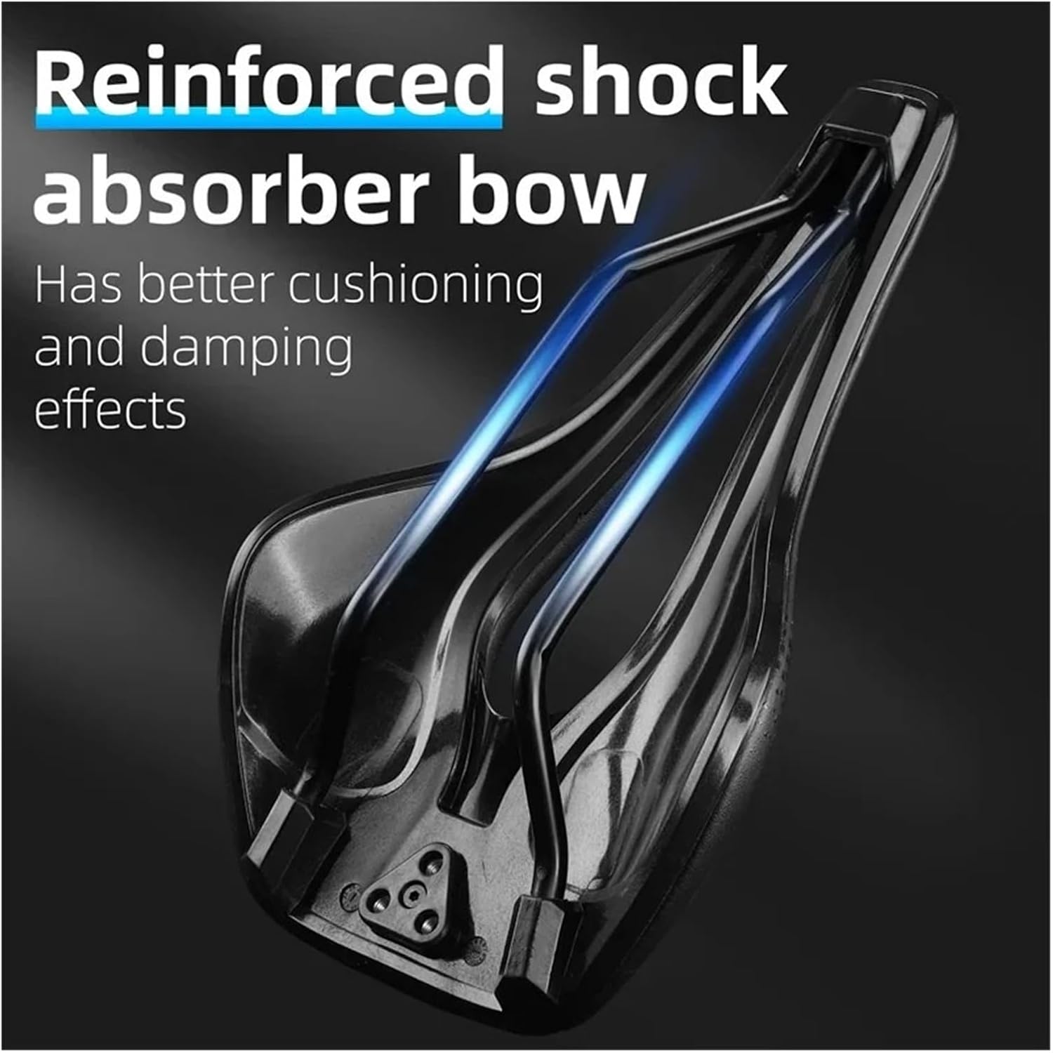 Lightweight Road Bike Seat Short Nose Racing Bicycle Saddle Hollow Breathable Painless Triathlon Cycling Saddle