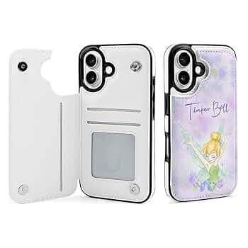 Amazon.co.jp: iPhone 16 ケース 手帳型 ティンカーベル アニメ