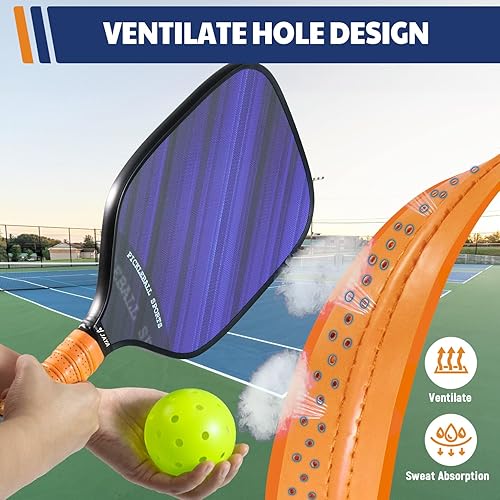 Miniatura 3 de JAYA 2 Pack Extra-Length Pickleball Paddle Grip Tape, Pickleball Overgrip Wrap, Replacement Grip Wrap for Pickleball Rackets - Easy Installation and