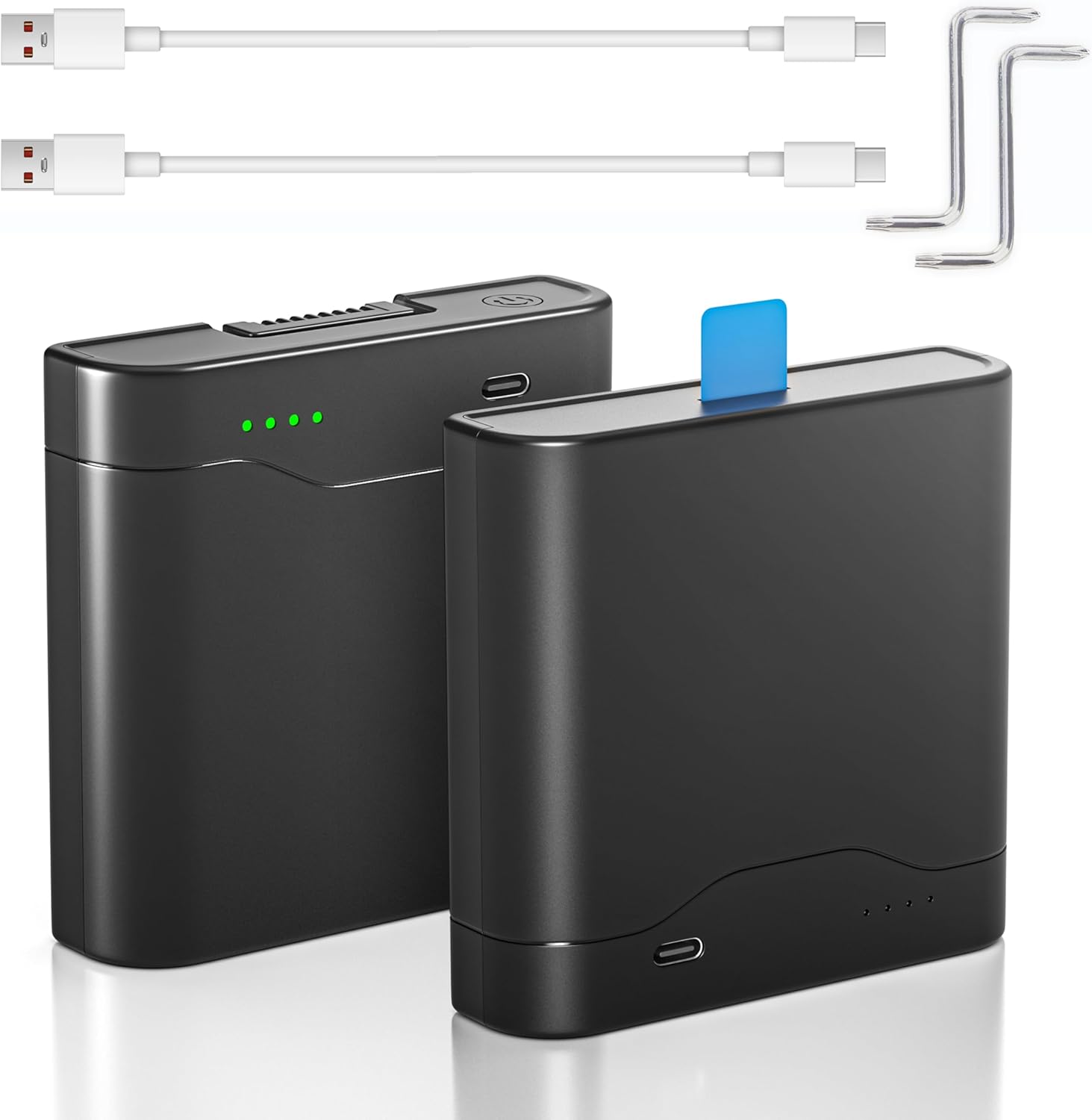 2-Pack Battery Compatible with Partybox 320 Battery & Xtreme 4 Batteries & Partybox Stage 320 Xtreme 4 Portable Speaker, Include with Type-c Cord and Screwdriver