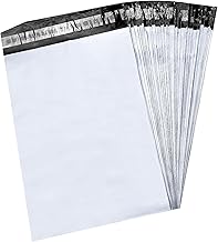 9527 Product Poly Mailers 14x17 Large Envelopes Shipping Bags Self Sealing,100 Bags,14x17 inches, 2.5 Mil (White)