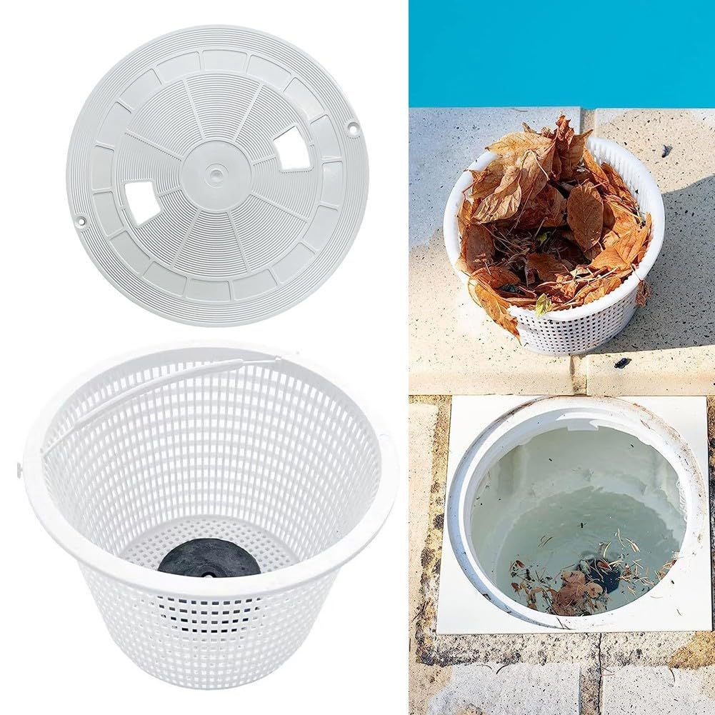 Pool SP10711 SP10712S - Cesta de Skimmer con Tapa SPX1070C de Repuesto para Modelos para Hayward SP1070 o SP1082