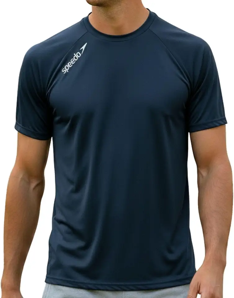 Camiseta Dry Fit Academia Speedo Esportiva Masculina T-Shirt Raglan