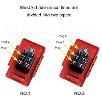 Vista 7 de Interruptor de control de reinicio de pedal acelerador de 6/12/24 voltios para autos de montar para niños, piezas de repuesto para juguetes