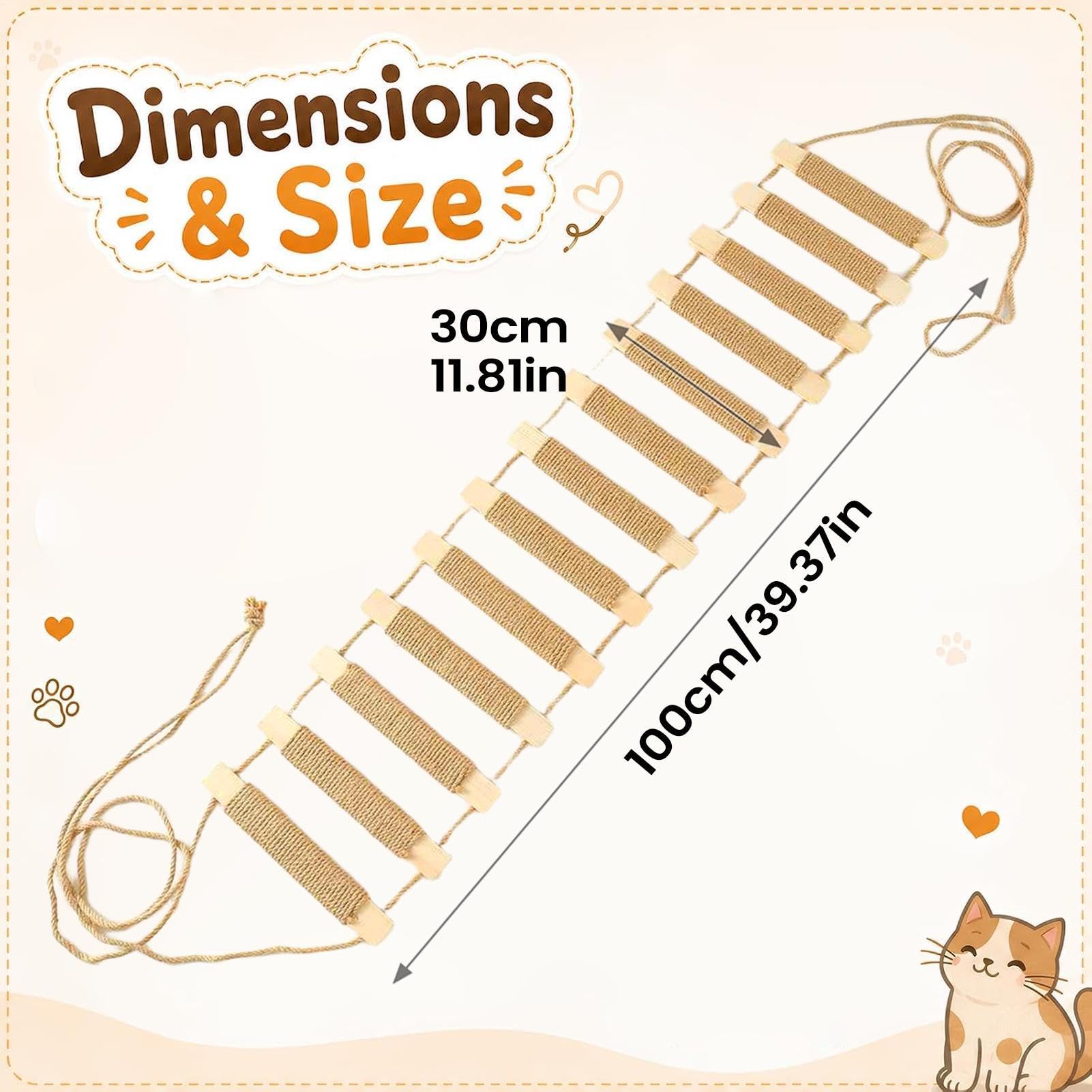Katzenklettergerüst Sisal Bissfest Kitten Klettergerüst