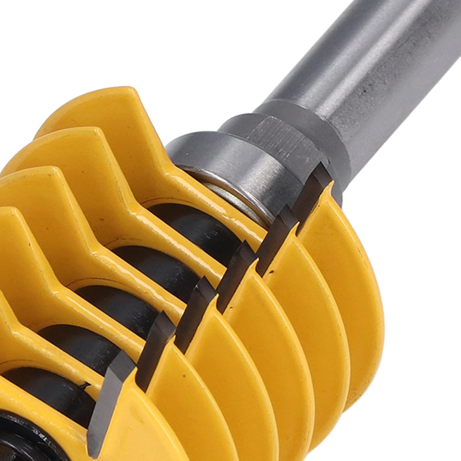 Finger Joint Router Bit Cutter, Professional Adjustable 2 Teeth Woodworking Tool, 1/2in Shank 1 - 13/16in Diameter CNC Milling Cutter with Gasket and Storage Box for Hardwood Softw