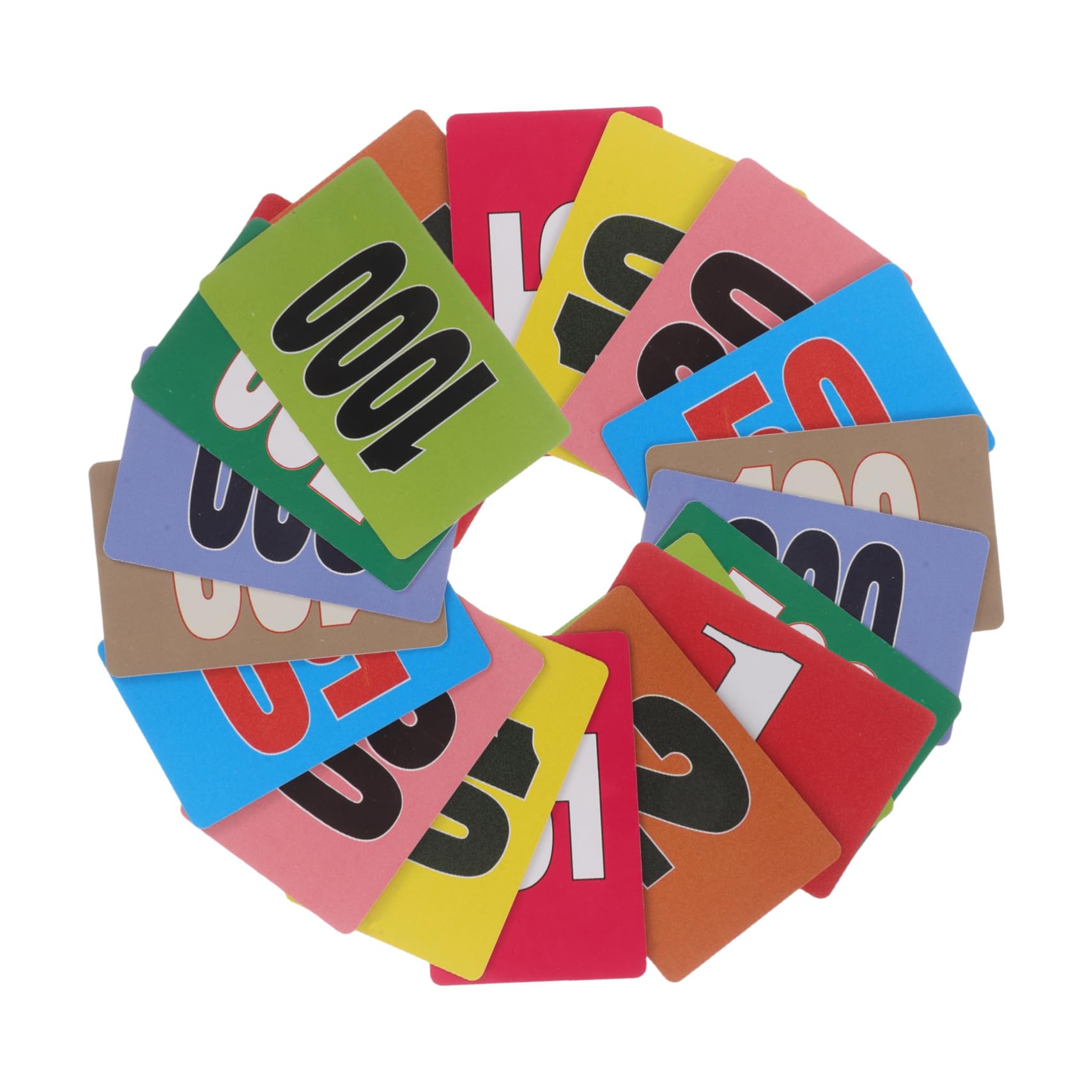 Totority Math Proficiency Enhancer: 40 Pcs Plastic Game Chips Counting Chips Learning Math Place Value Discs for Parties Supplies Game Nights