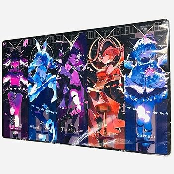 タロット　ラバーマット　プレイマット ホロライブ タロット ラバーマット プレイマット 沙花叉クロヱ