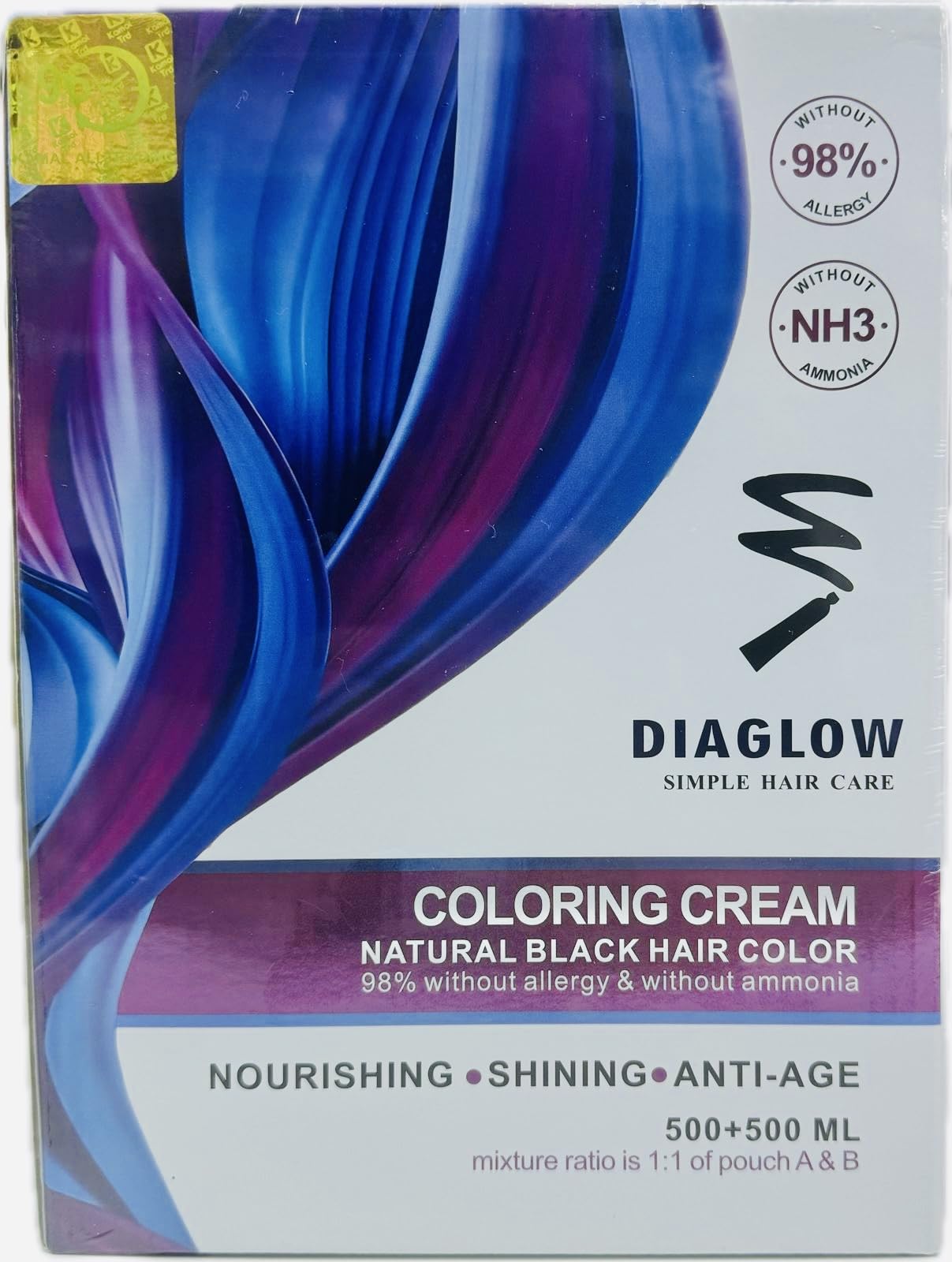 DIAGLOW ING Hair Coloring Cream