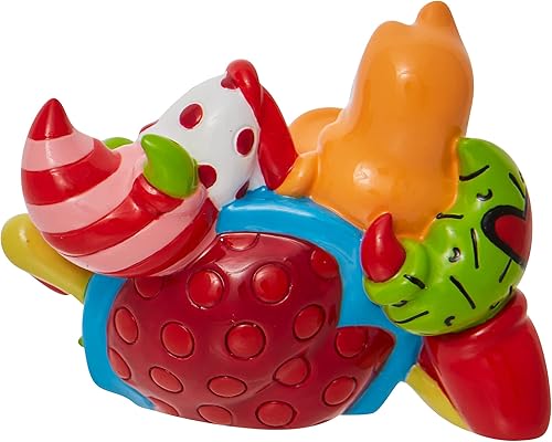 Miniatura 2 de Enesco Disney by Romero Britto - Figura en miniatura de Sebastian, 2.16 pulgadas, multicolor