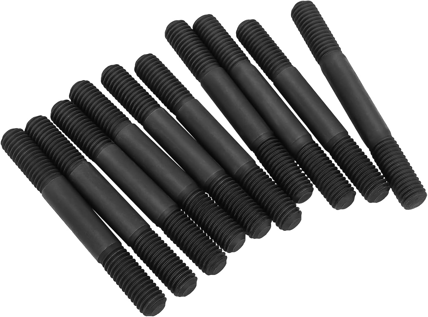 JAVIK Cylinder Head Blots Studs Compatible with Yamaha 1987-2006 Banshee 350 YFZ350 PRO DESIGN Cool Head 8 Pcs Standard stud & 2 Pcs Long Stud