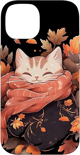 Miniatura 4 de Funda para iPhone 1212 Pro Cat Kitten Otoño Temporada Otoño Hojas Acción de Gracias