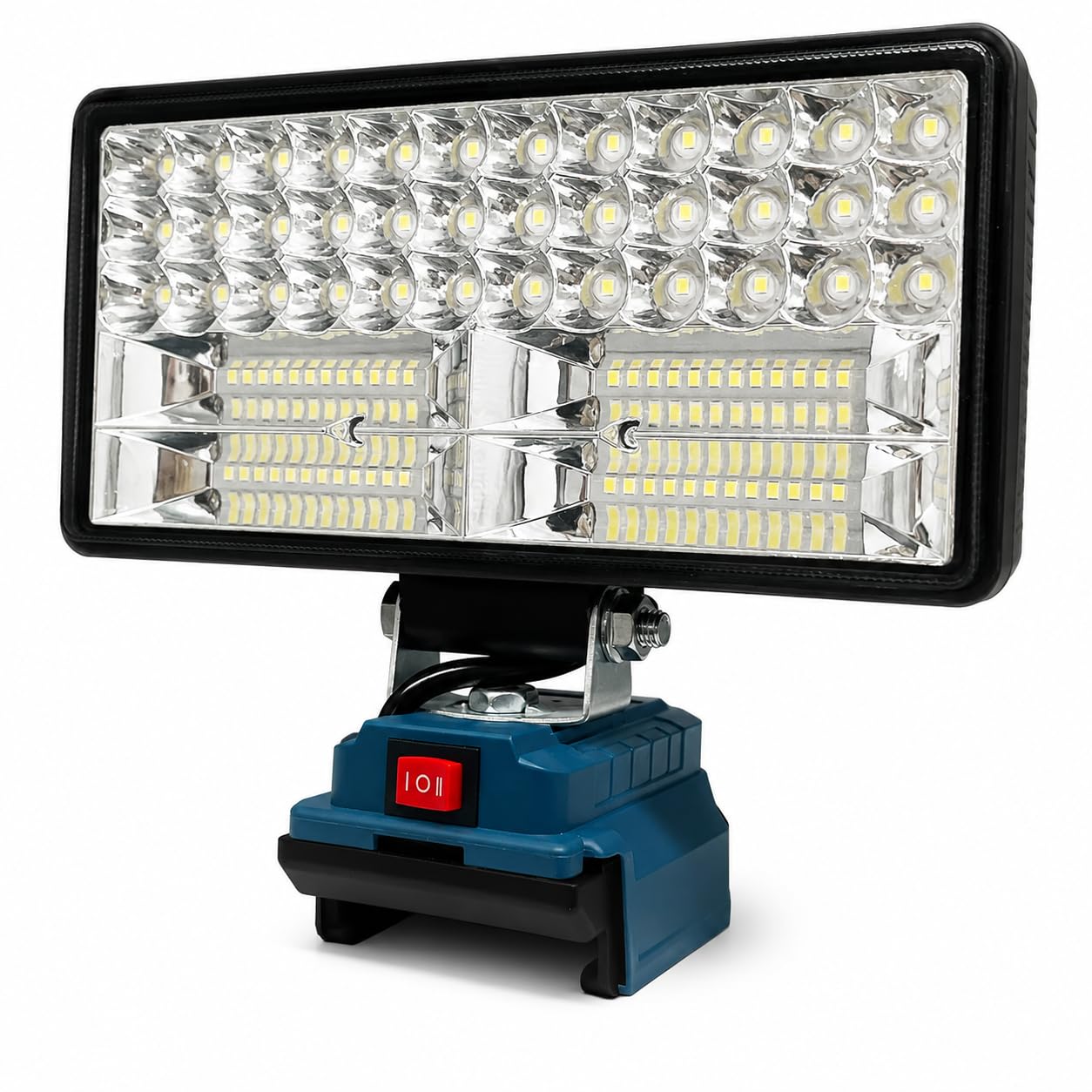 Cordless LED Work Light for Makita 18V Battery 84W 5040LM, Dual USB Ports
