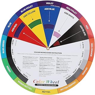 Color Wheel Color Matching Identification Combination Color Diameter 23.5cm