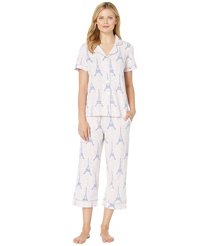 BedHead Pajamas Short Sleeve Cropped Pajama Set