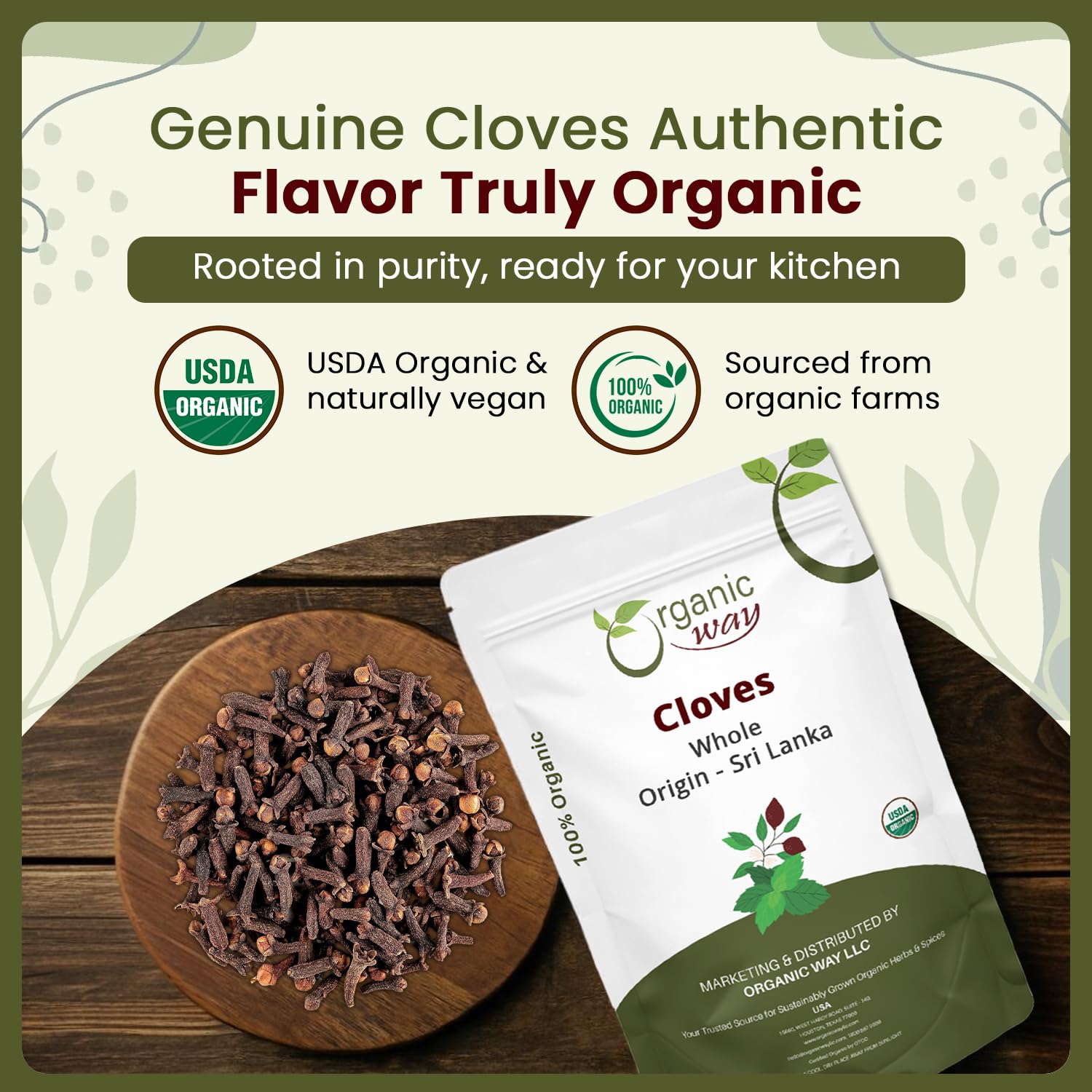 Amazon.com: Organic Way Hand Selected Cloves Whole (Syzygium