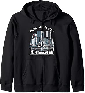 Rotterdam Netherlands Travel Vacation I Love Rotterdam Zip Hoodie