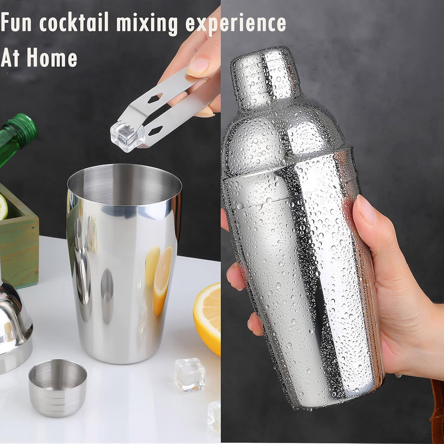 Fеаturеd Prоduсt Bartender Set Bar Mixing Set - Herda 13Pieces Bartender Tools Drink Shaker Bartending Kit Martini Shaker with Bar Tool Holder for Mixology, Home Bar Kit Cocktail Mixer Gift for Man Exсluѕіvе Bartender Set Bar Mixing Set - Herda 13Pieces Bartender Tools Drink Shaker Bartending Kit Martini Shaker with Bar Tool Holder for Mixology, Home Bar Kit Cocktail Mixer Gift for Man