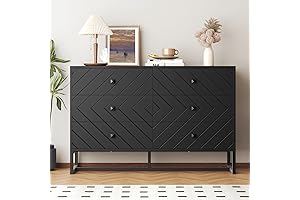 Elegant and Sophisticated Black Dresser for a Modern Home