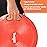 Yes4All Plastic Wobble Balance Board-Round Balance Trainer Board, Wobble Board for Standing Desk, Core Training, Home Gym Workout