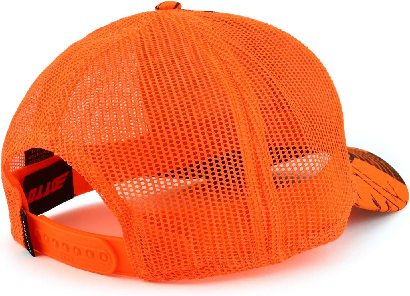 Armycrew Hunting Camouflage Outdoor Structured Trucker Mesh Cap - Image 3