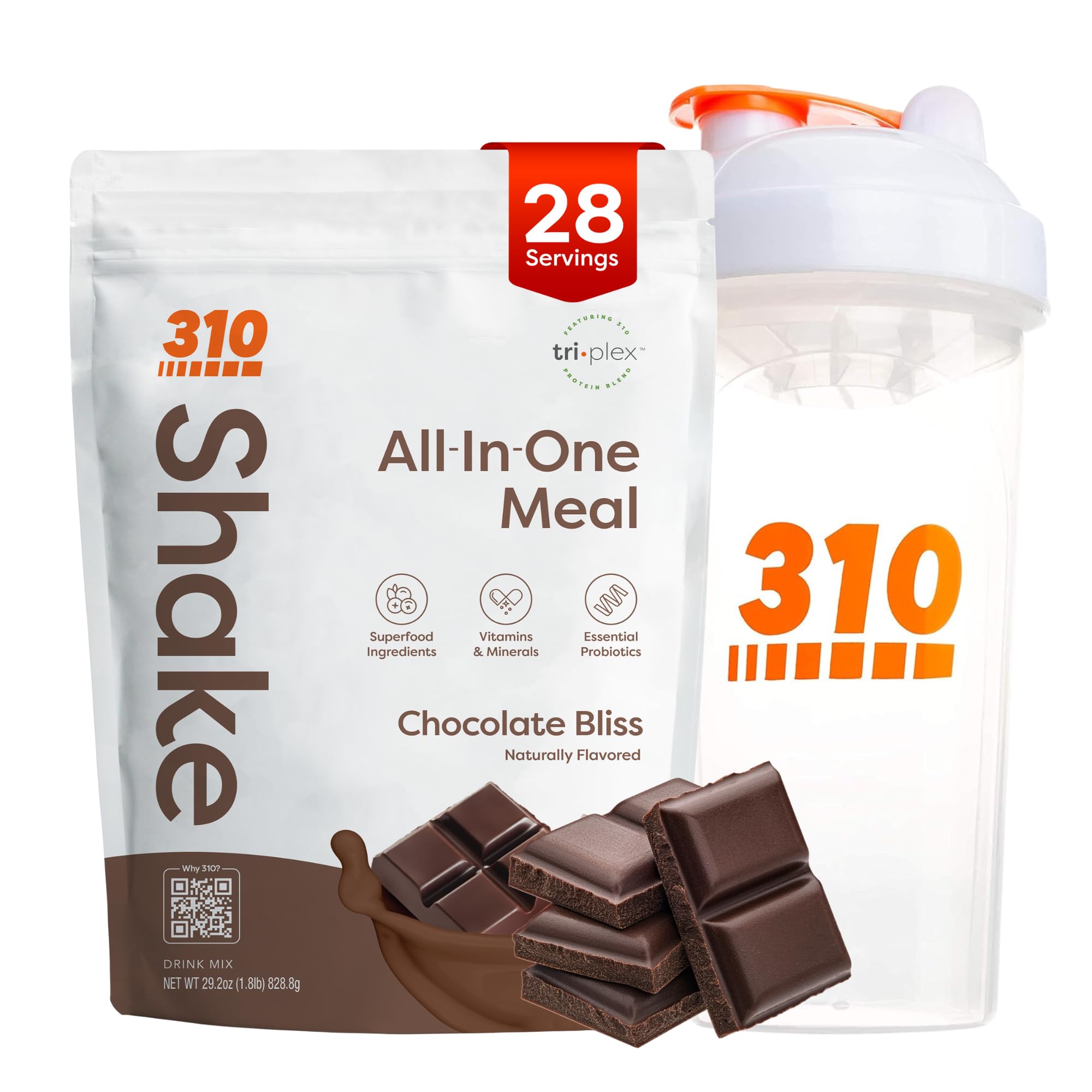 Amazon.com: 310 Nutrition All-in-One Meal Replacement Shake Powder