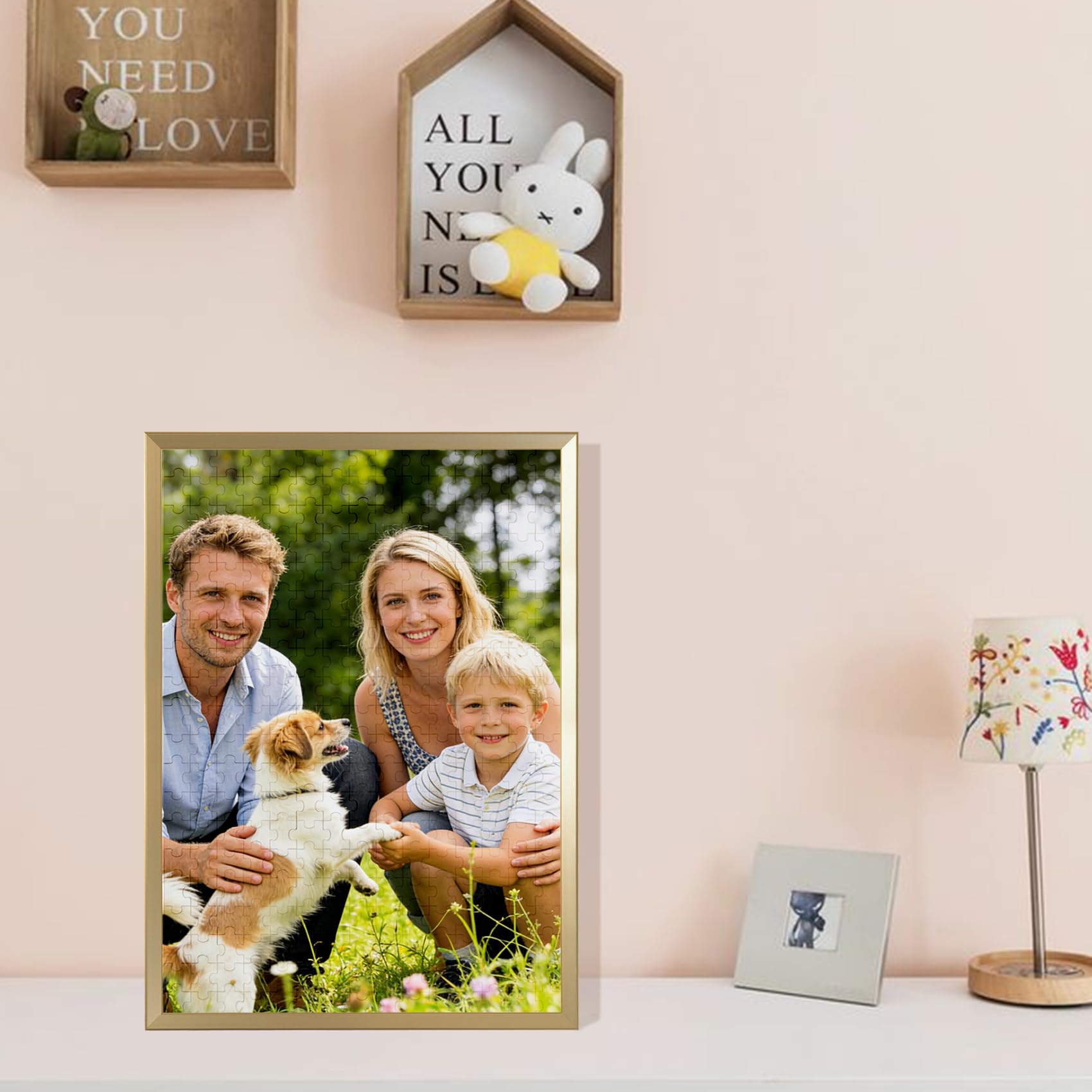 Puzzle Personalizado con Fotos – CREA tu Puzle Personalizado con Imagen, Regalo para Pareja, Familia o Amigos, Puzzle con Foto Personalizable para Cumpleaños, Aniversario o Navidad